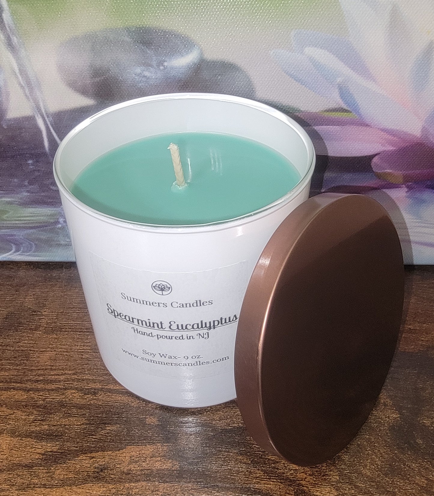 Spearmint Eucalyptus Scented Candles