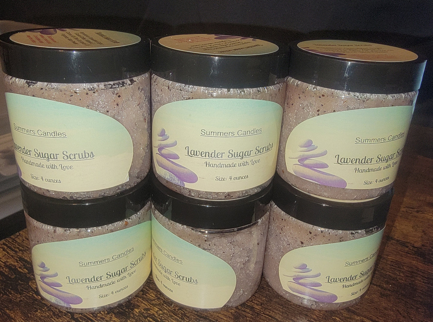Lavender Sugar Scrubs