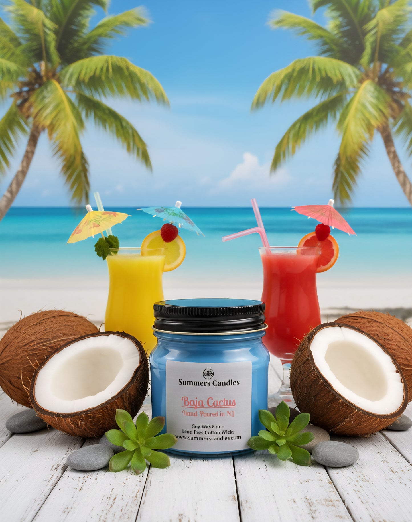 Baja Cactus Candles