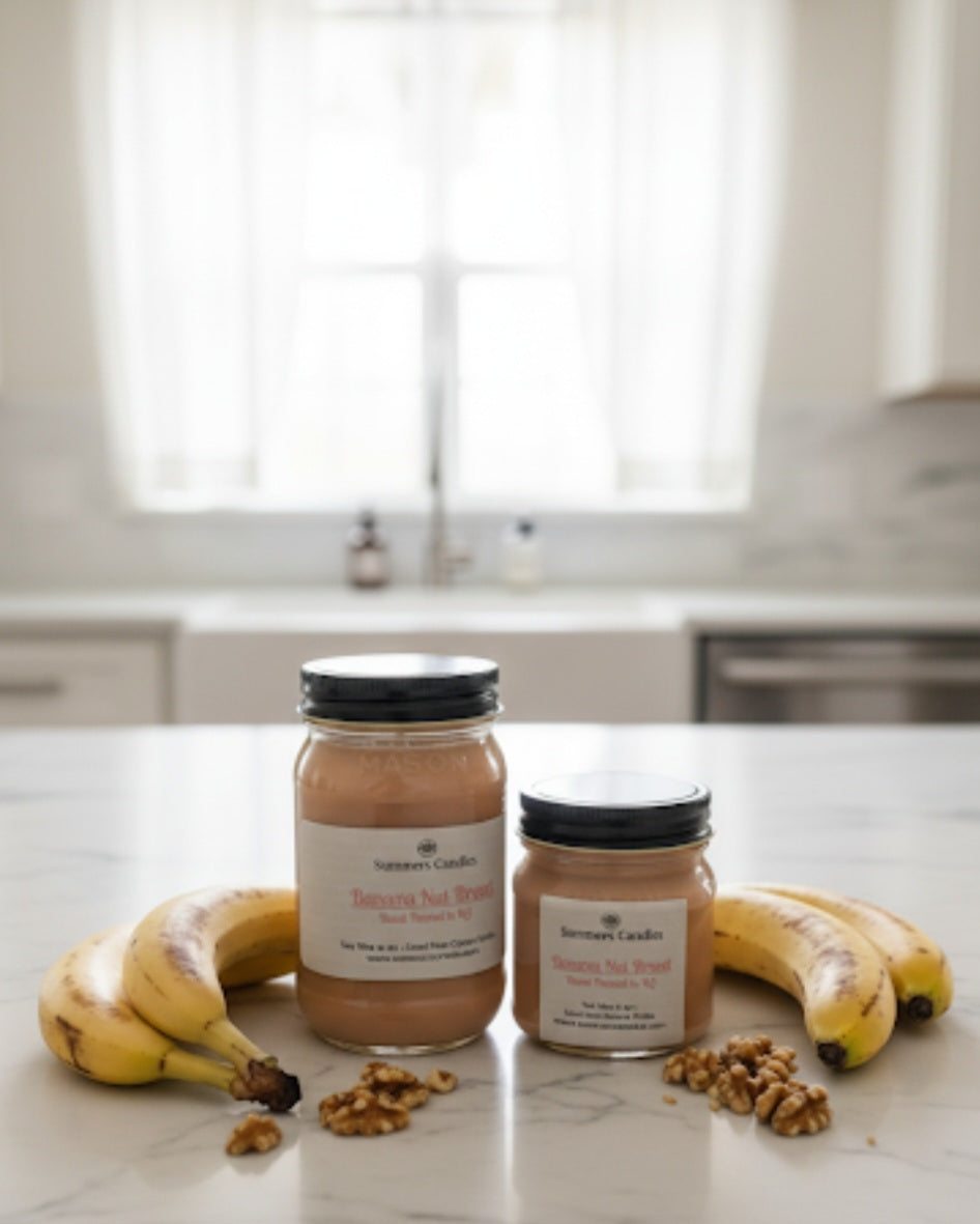 Banana Nut Bread Scented Candle - Summers Candles