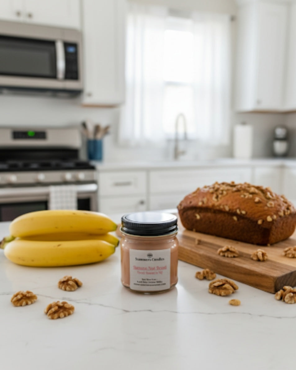 Banana Nut Bread Scented Candle - Summers Candles
