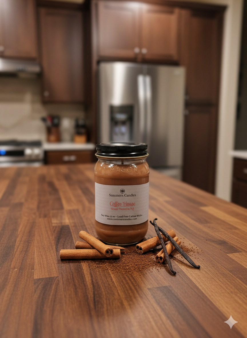 NEW SCENT! - Coffee House Scented Candle