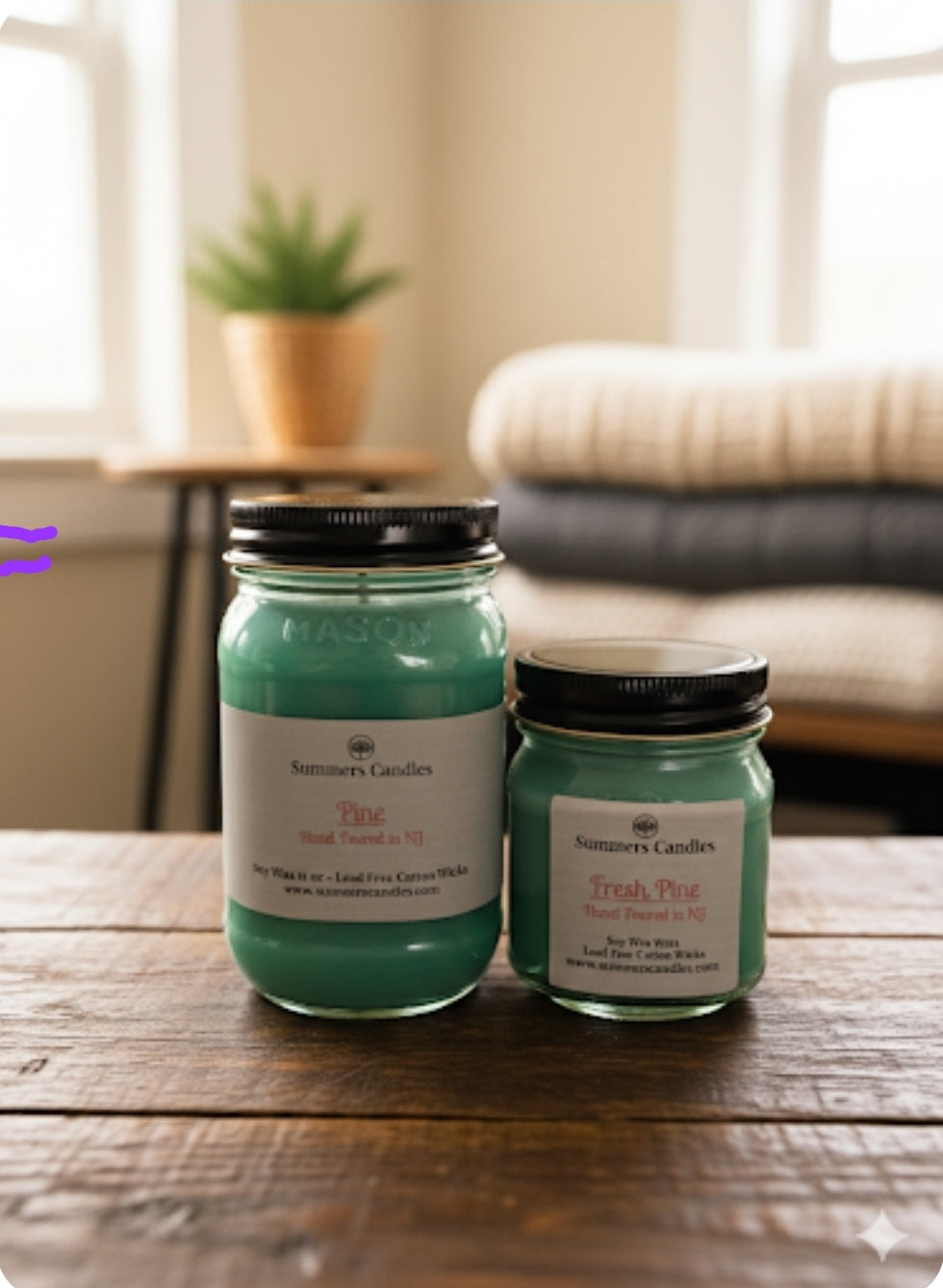 Fresh Pine Scented Candles