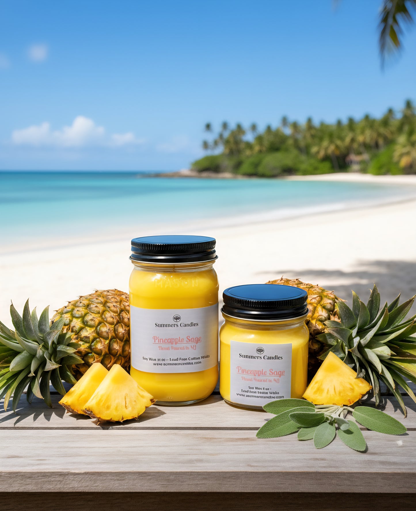 Pineapple Sage Scented Candles
