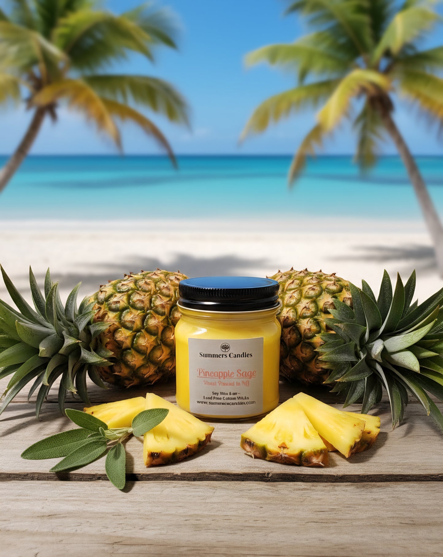 Pineapple Sage Scented Candles