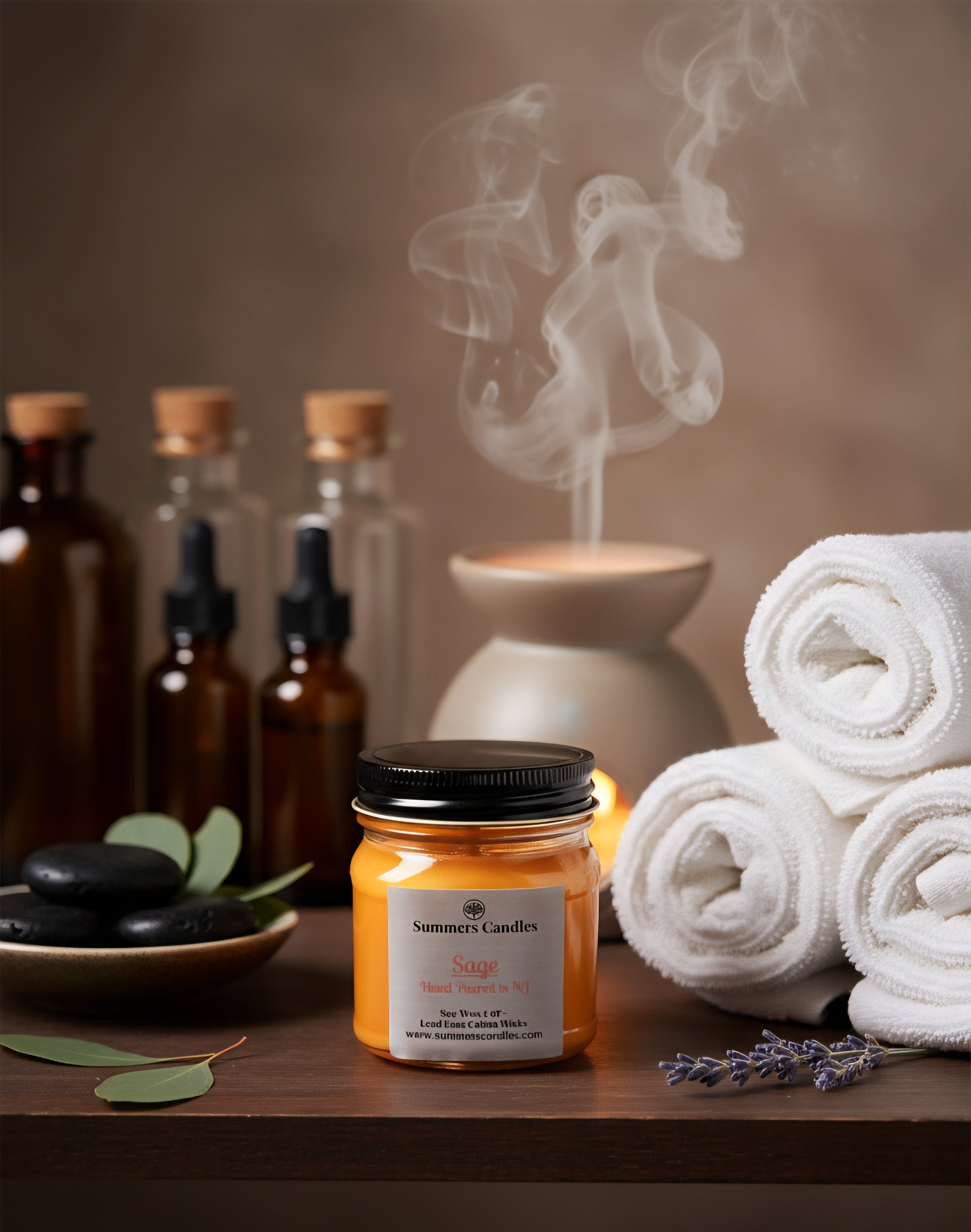 Sage Scented Candle - Summers Candles