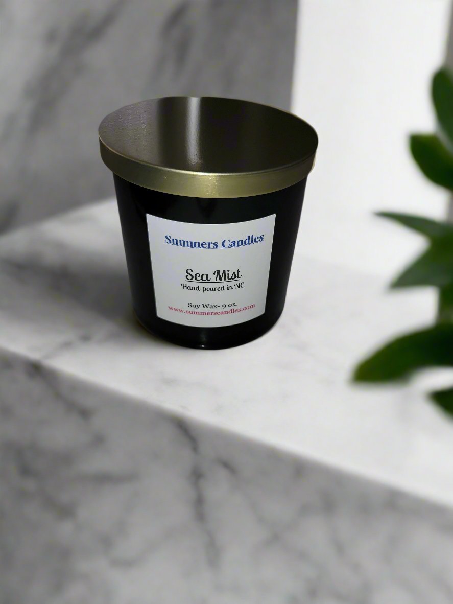 Sea Mist Scented Candle - Summers Candles