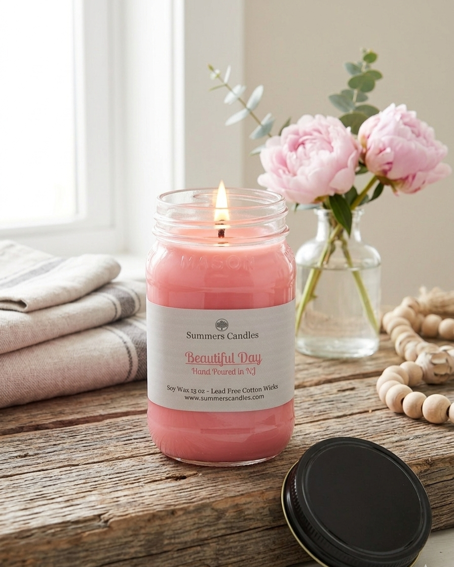 Beautiful Day Scented Candle - Summers Candles