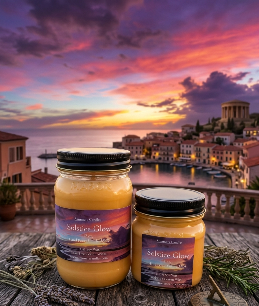 Solstice Glow Scented Candle