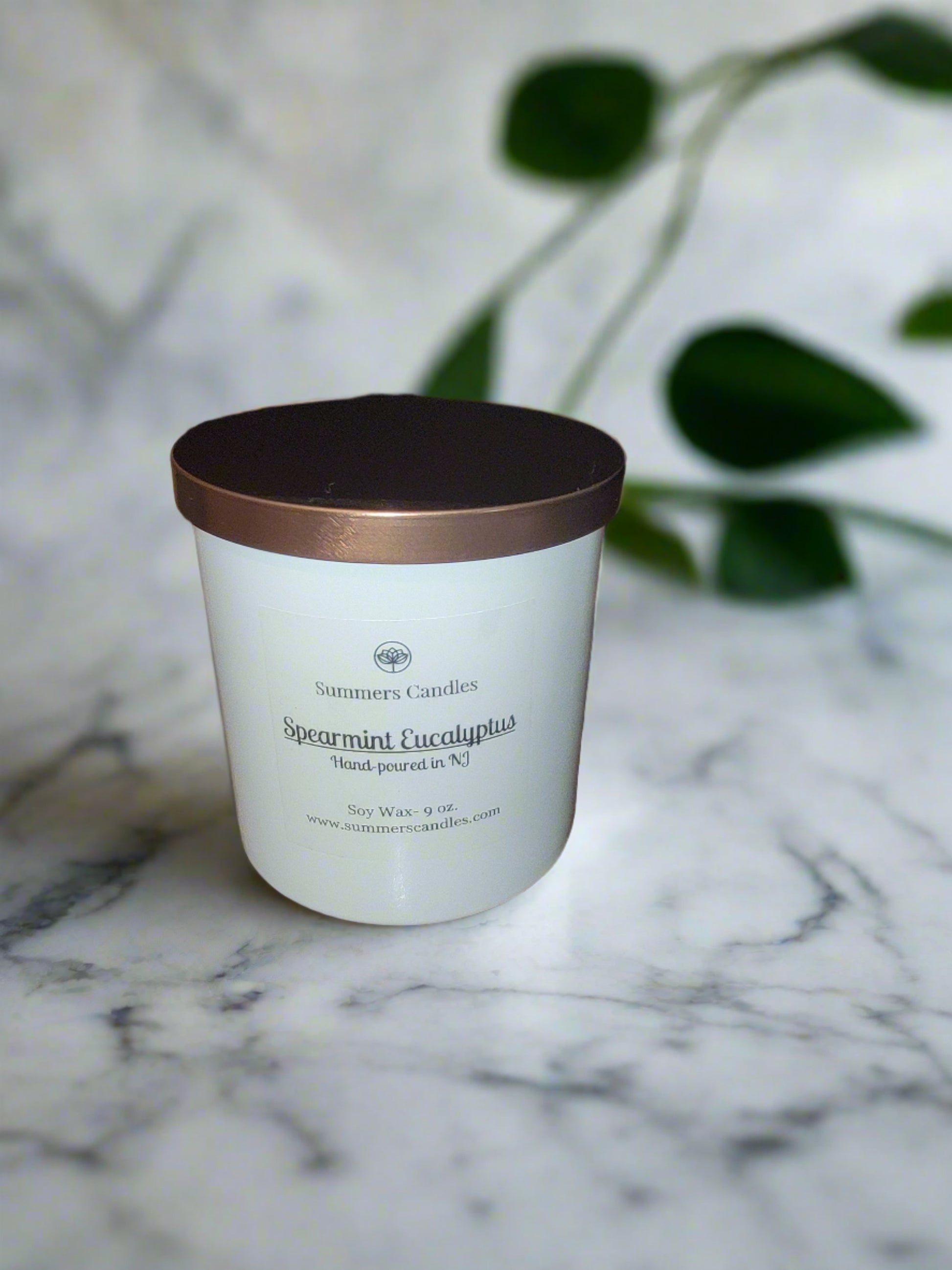 spearmint scented candles