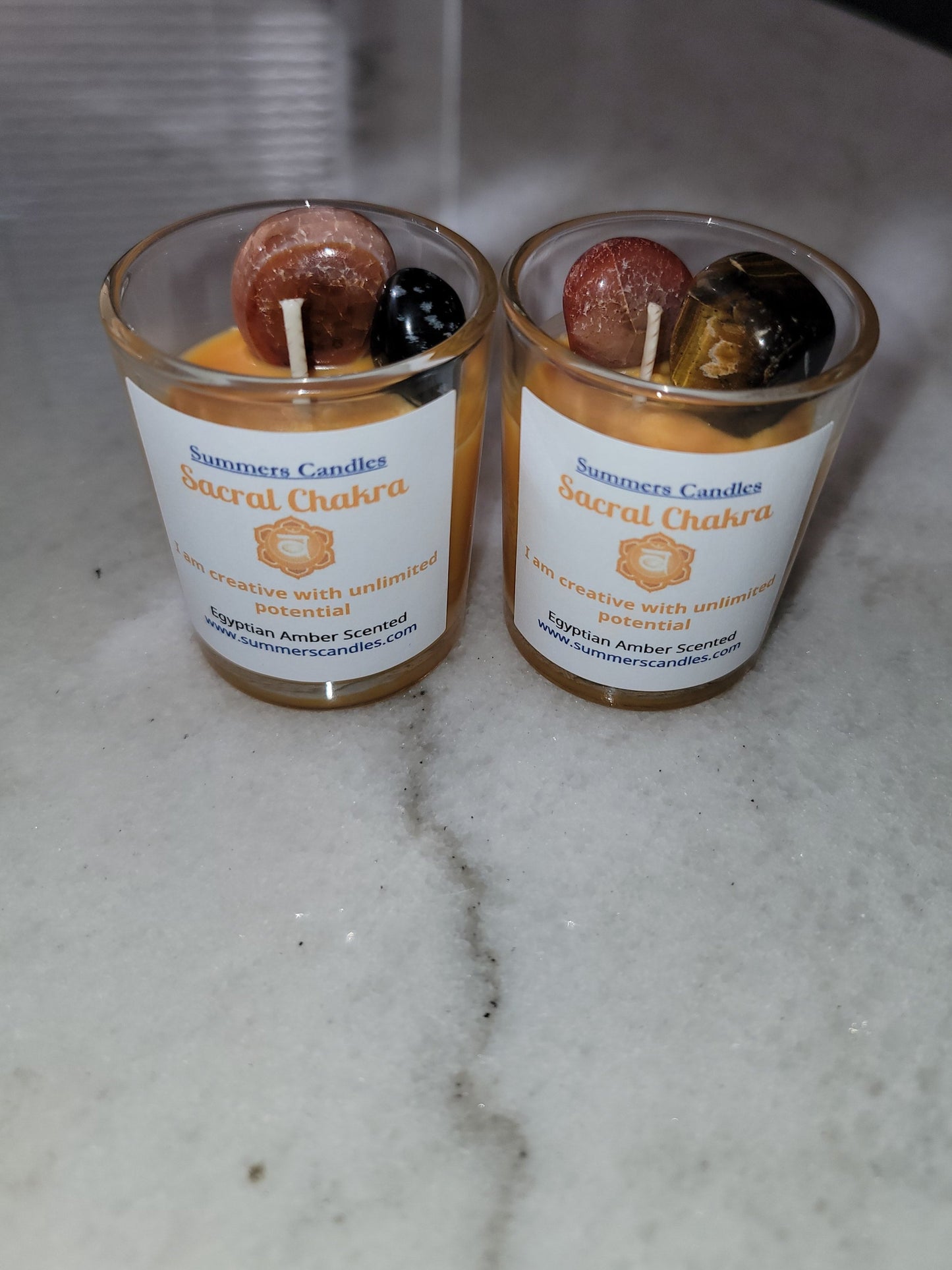 7 Piece Chakra Candle Gift Box - Summers Candles