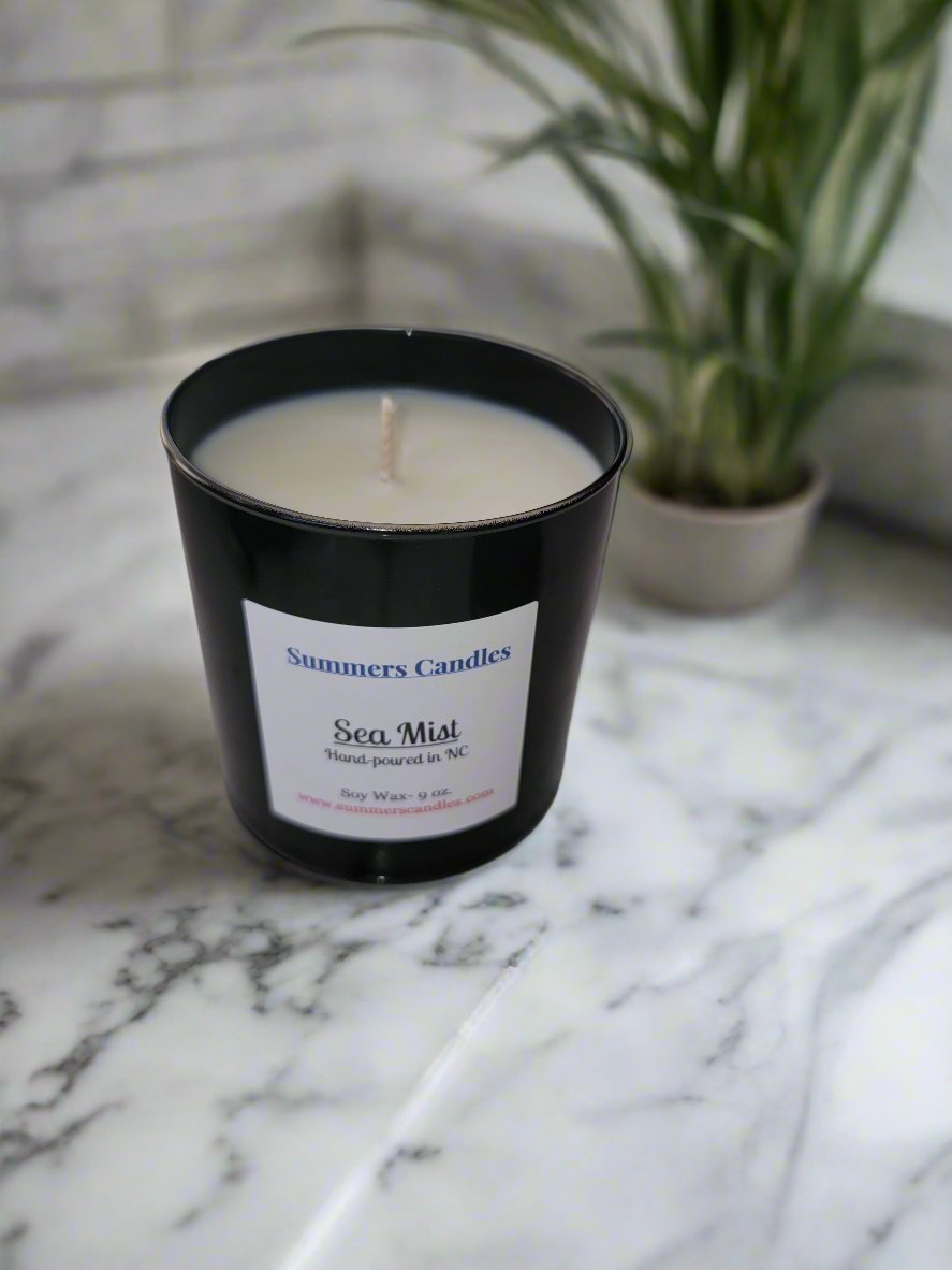 Sea Mist Scented Candle - Summers Candles