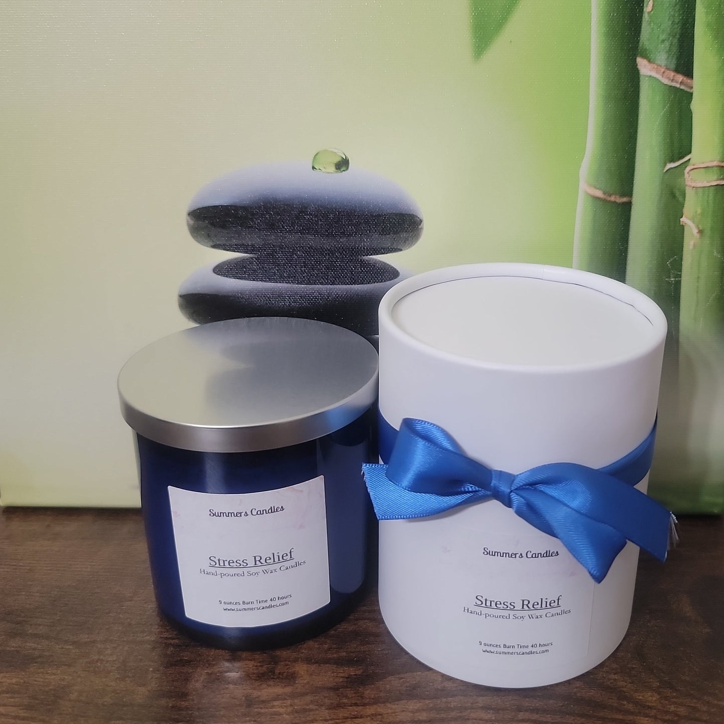9 Ounce Stress Relief Scented Candle - Summers Candles