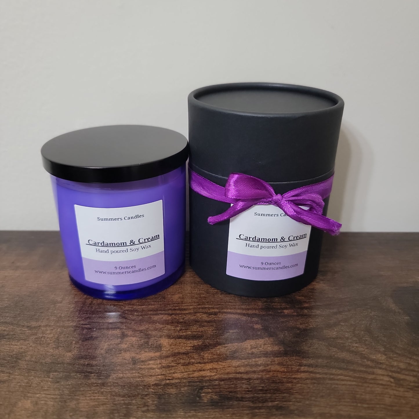 Cardamom and Cream Candles