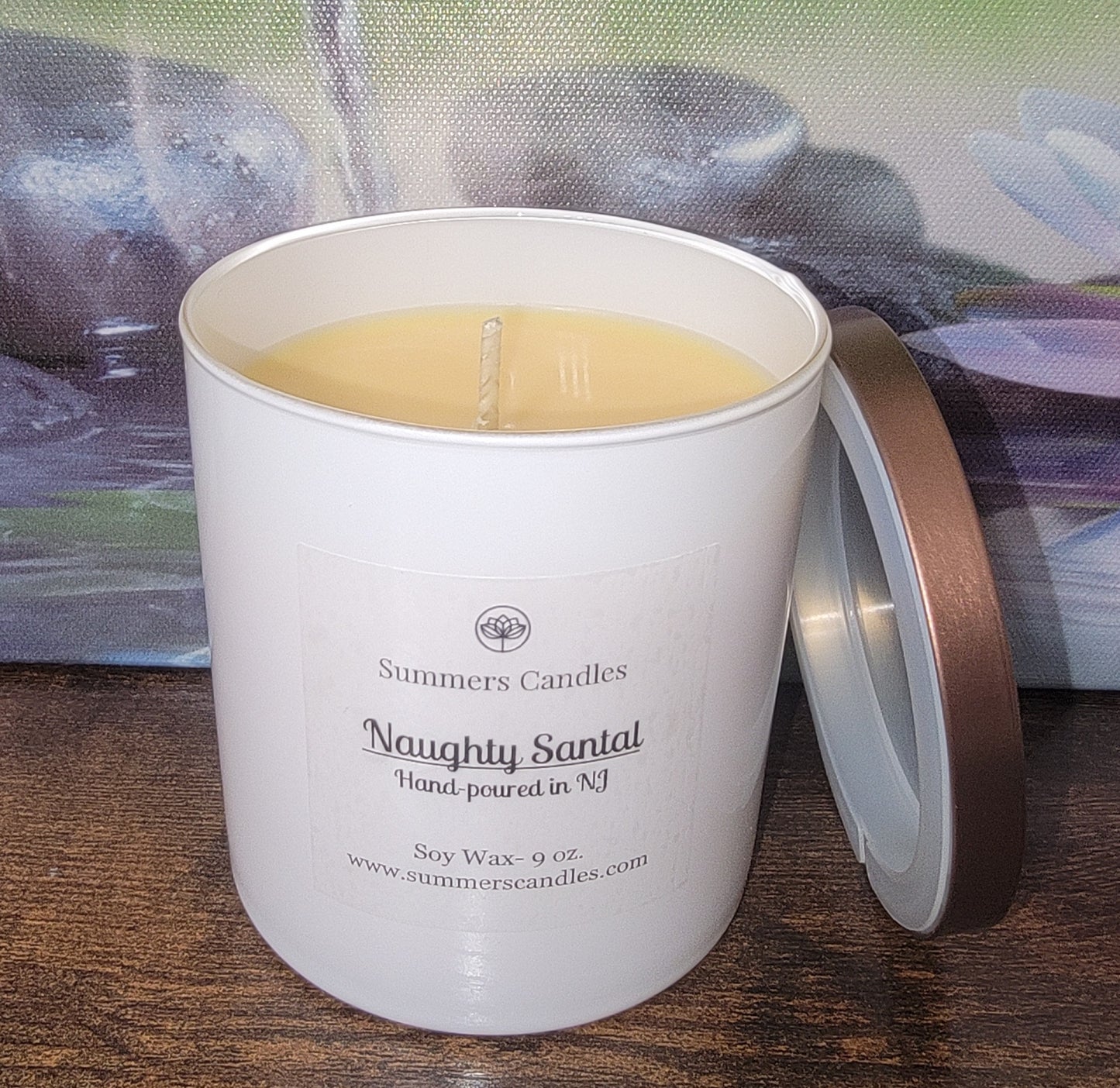 Naughty Santal Scented Candle