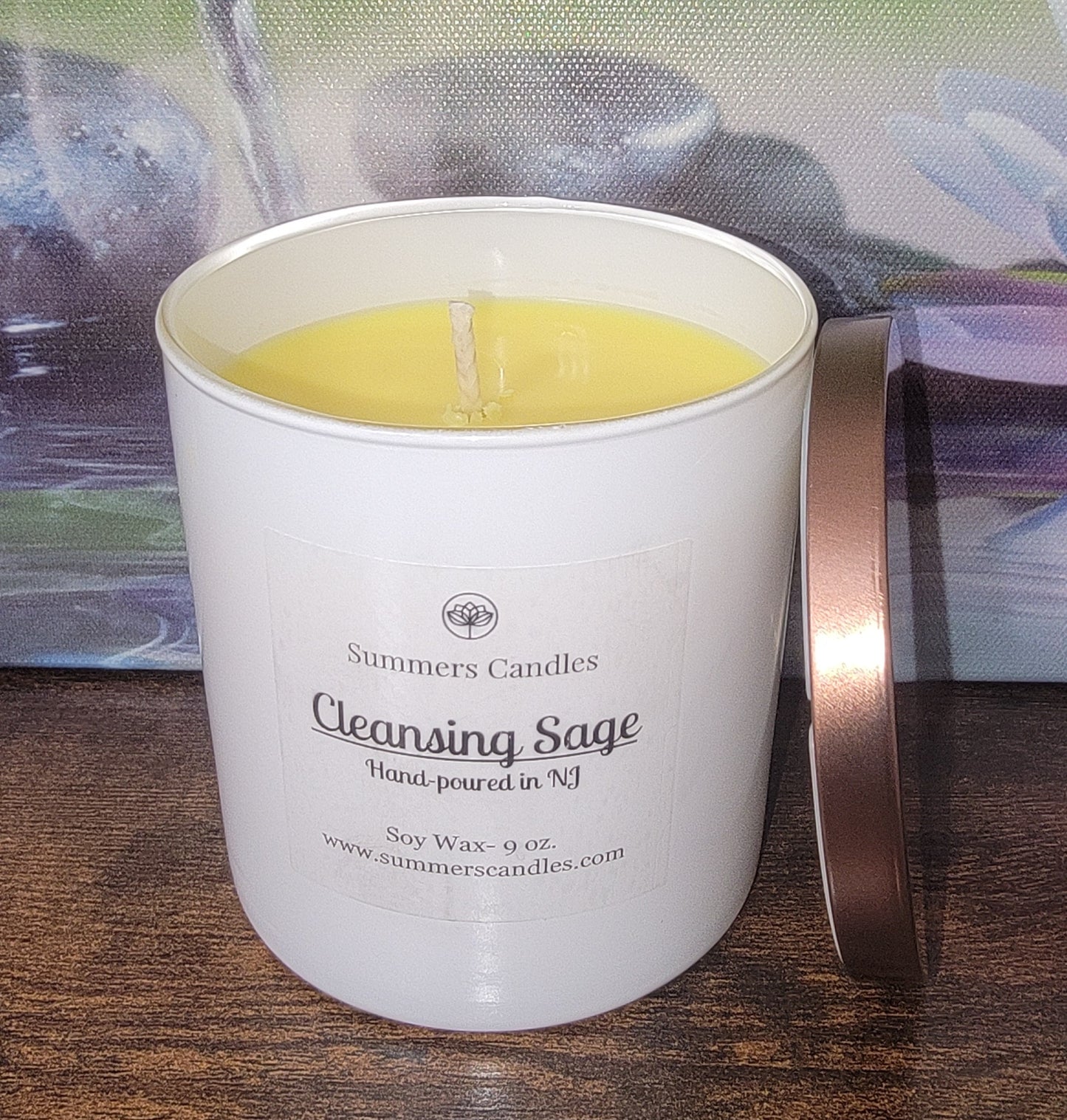 Cleansing Sage Scented Candle