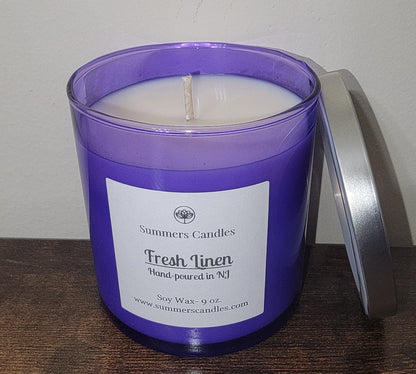 Fresh Linen Scented Candles 