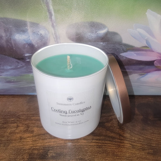 Cooling Eucalyptus Scented Candle