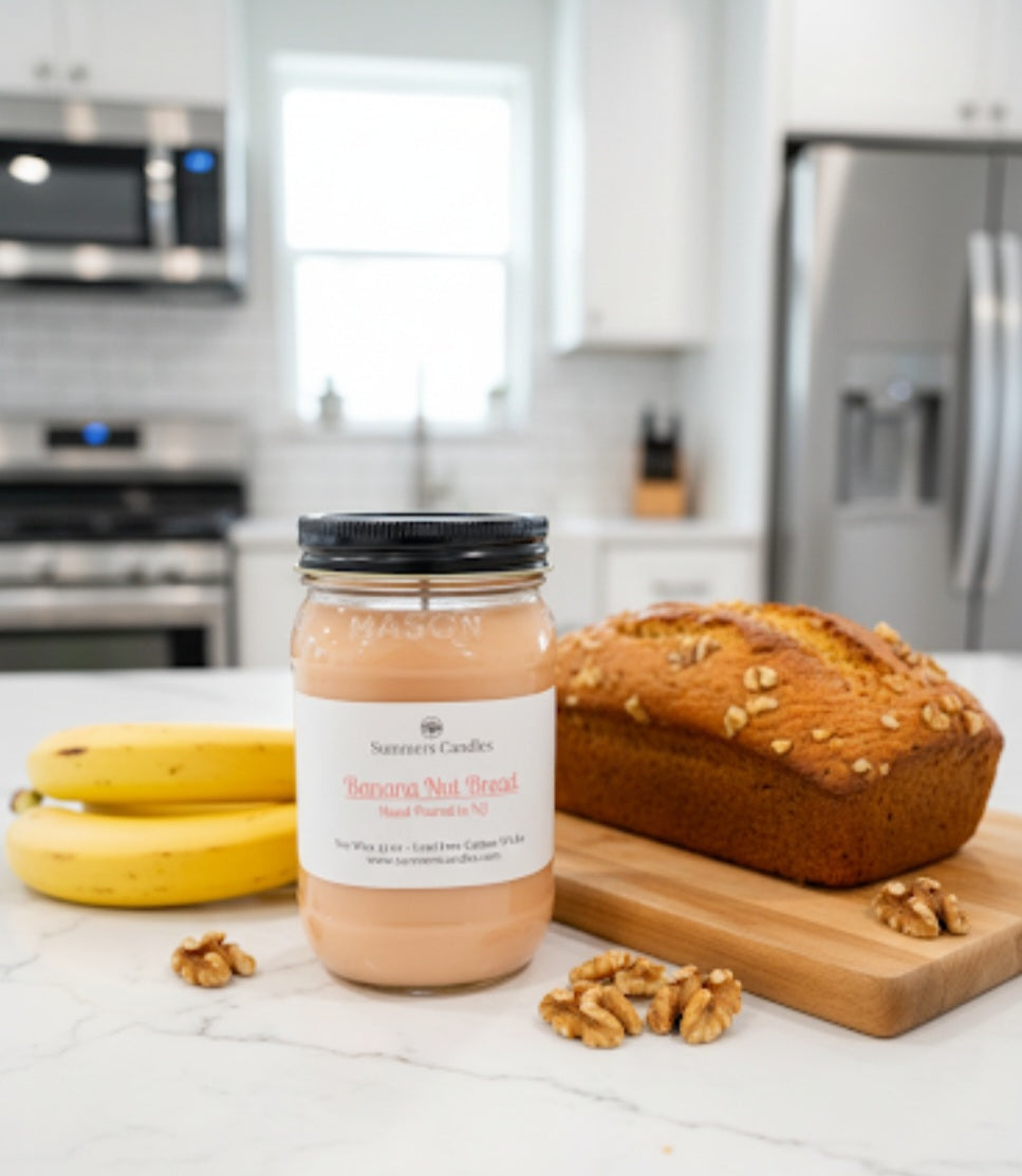 Banana Nut Bread Scented Candle