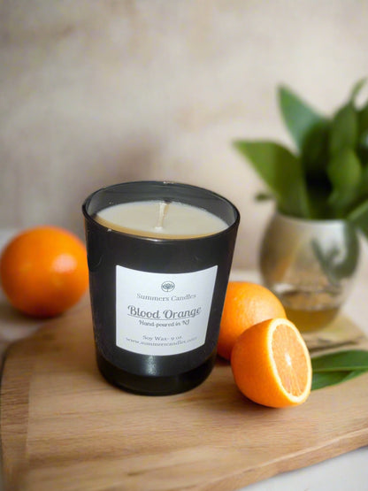 blood orange candles