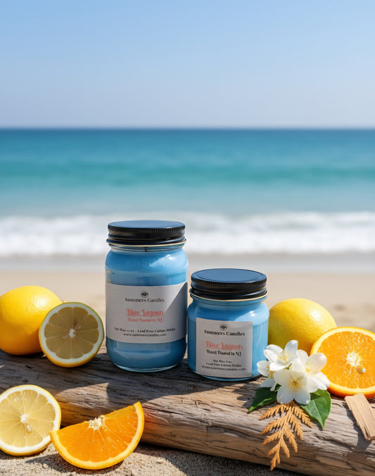 Blue Lagoon Scented Candle