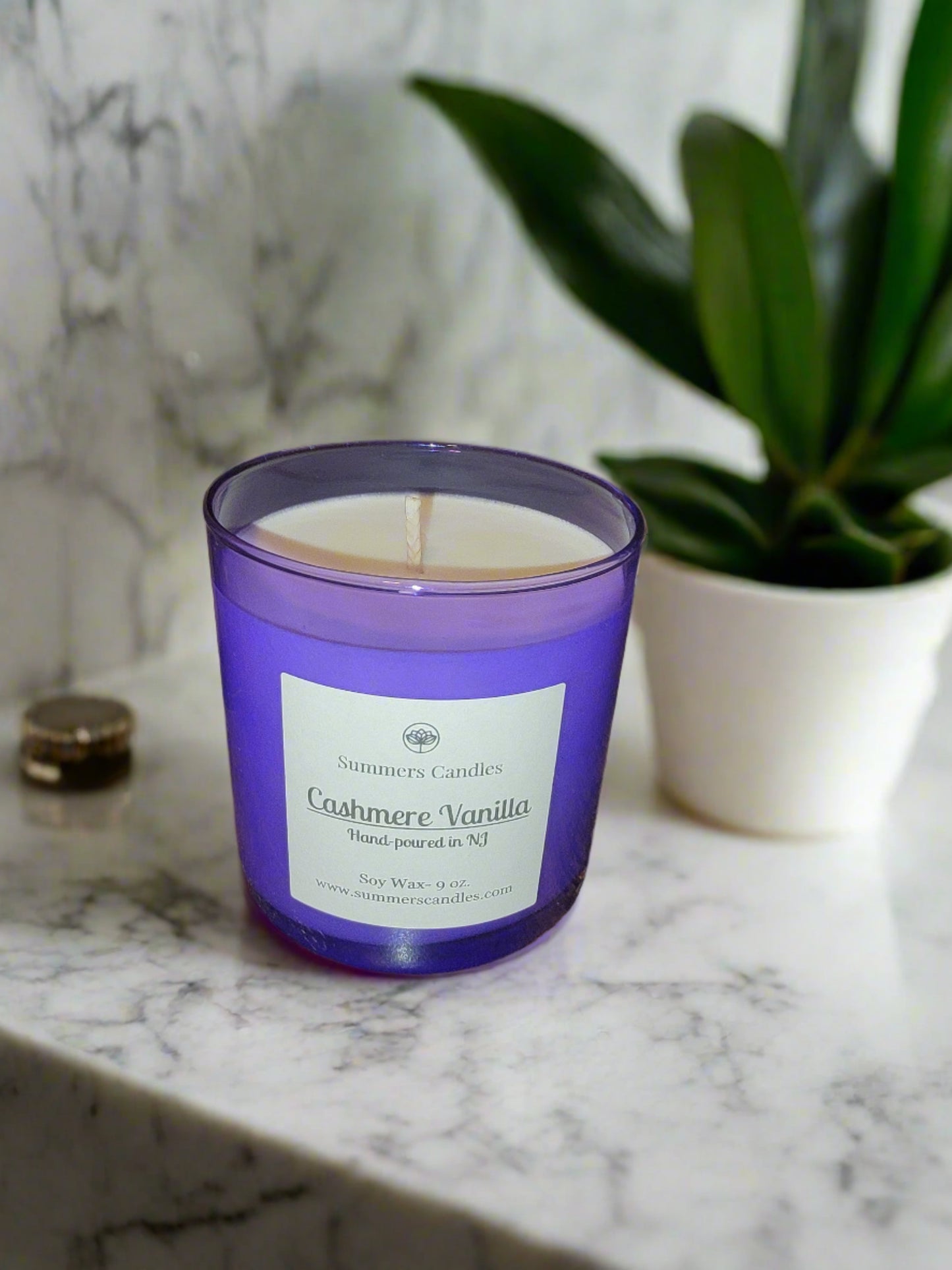 Cashmere Vanilla Scented Candles- Summers Candles