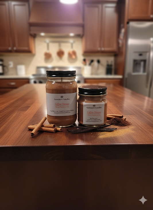 NEW SCENT! - Coffee House Scented Candle