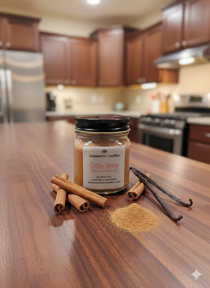 NEW SCENT! - Coffee House Scented Candle