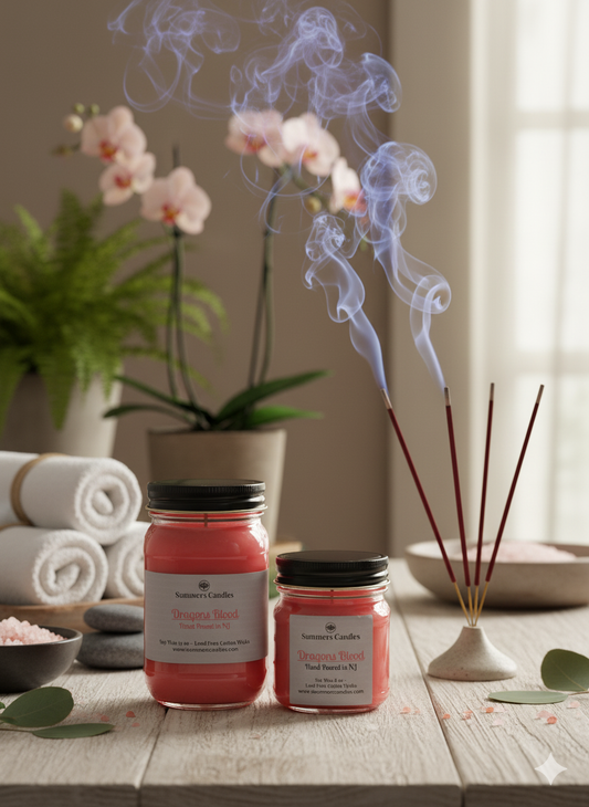 Dragon's Blood Scented Candles