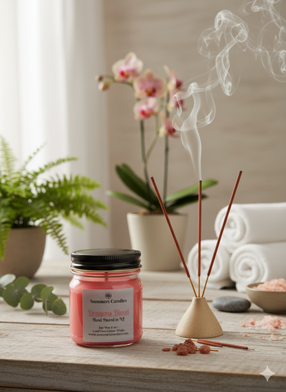 Dragon's Blood Scented Candles