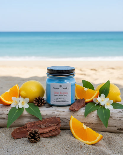 Blue Lagoon Scented Candle