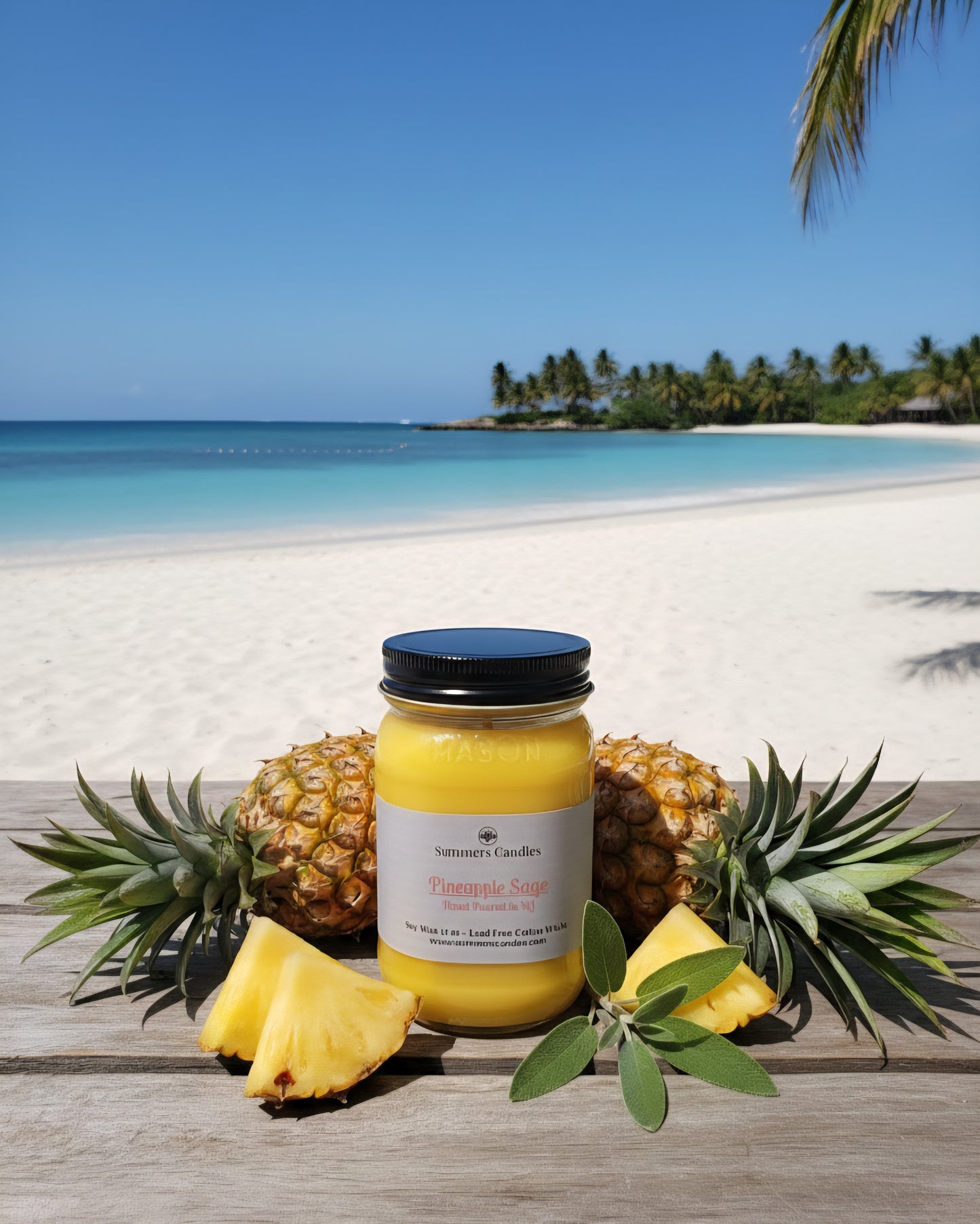 Pineapple Sage Scented Candles