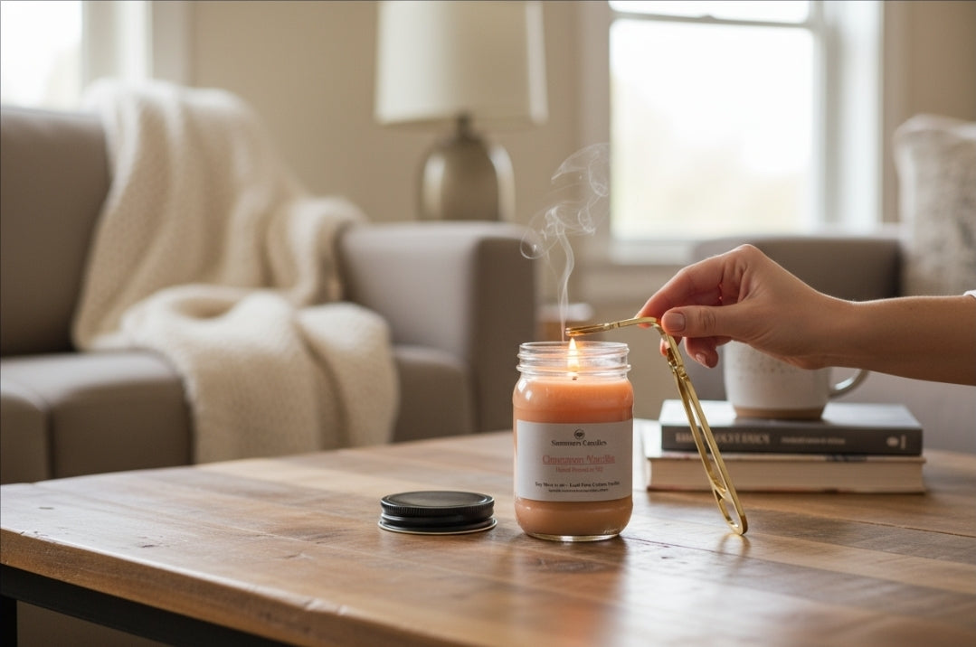 Cinnamon Vanilla Scented Candles