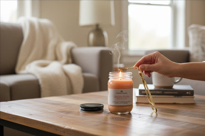Cinnamon Vanilla Scented Candles