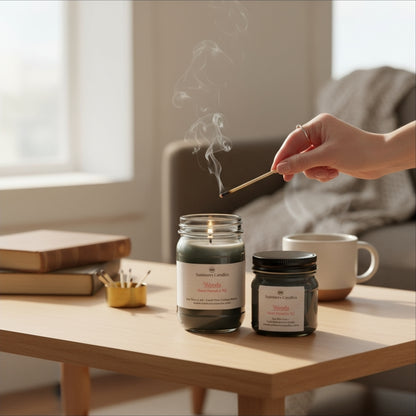 NEW SCENT! - Woods Scented Candle