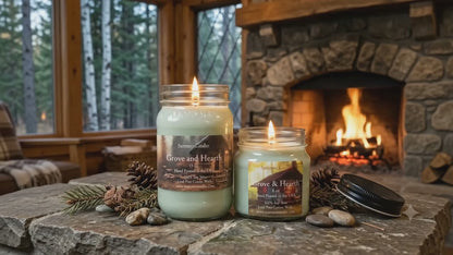 Grove and Hearth Scented Candle
