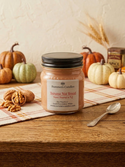 Banana Nut Bread Scented Candle - Summers Candles
