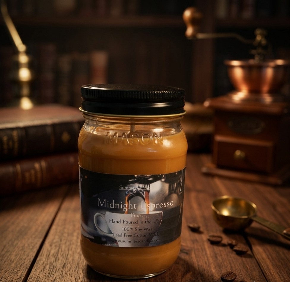 Midnight Espresso Scented Candles