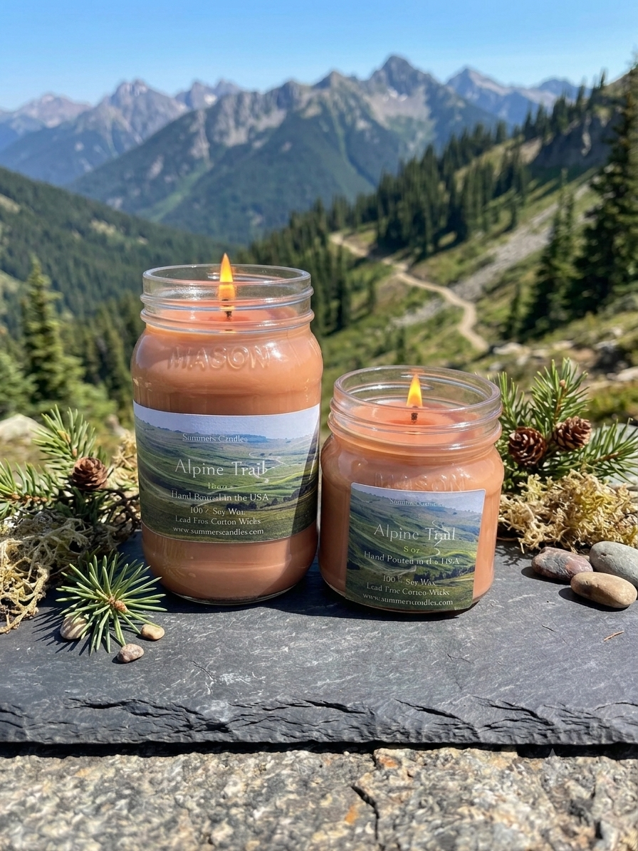 Alpine Trail Scented Candle