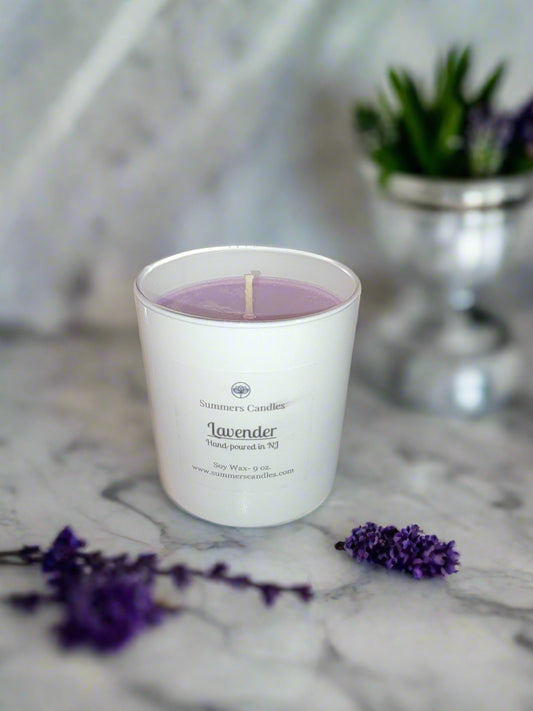 lavender scented candles