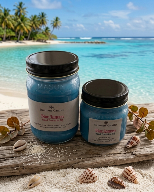 Blue Lagoon Scented Candle