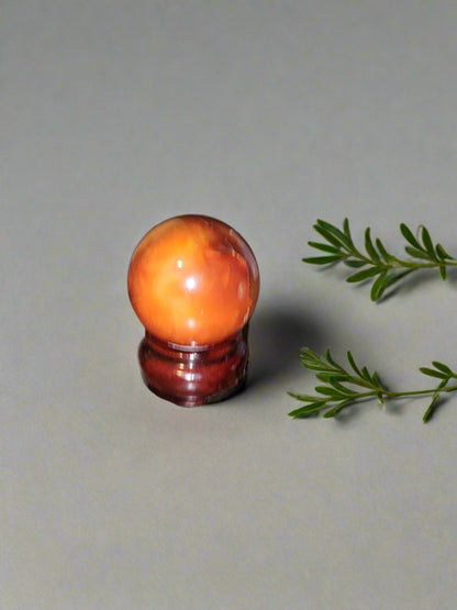 Carnelian Sphere- Summers Candles