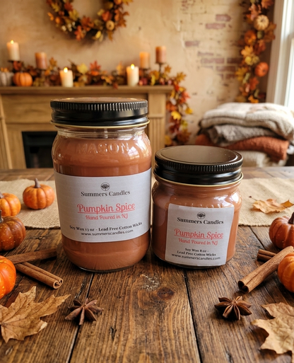 Pumpkin Spice Scented Candle