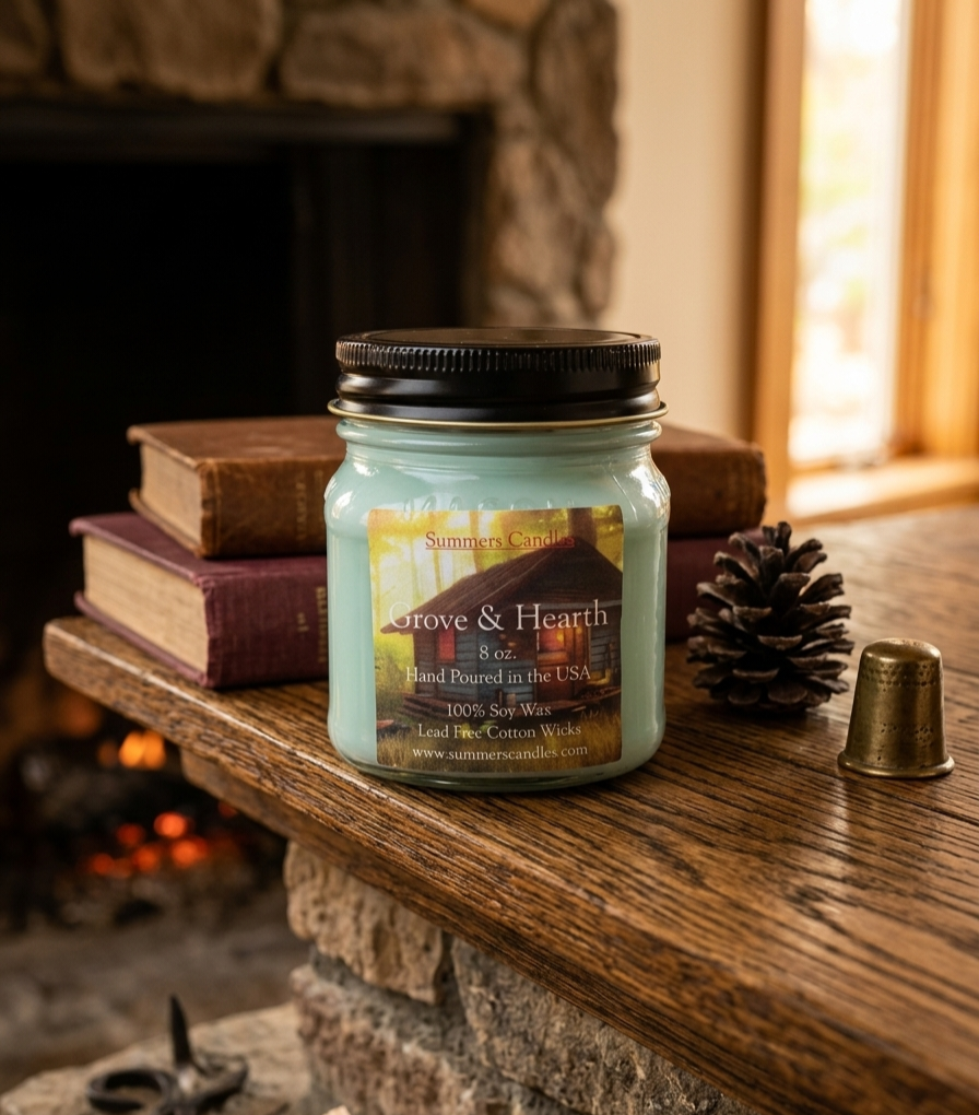 Grove and Hearth Scented Candle