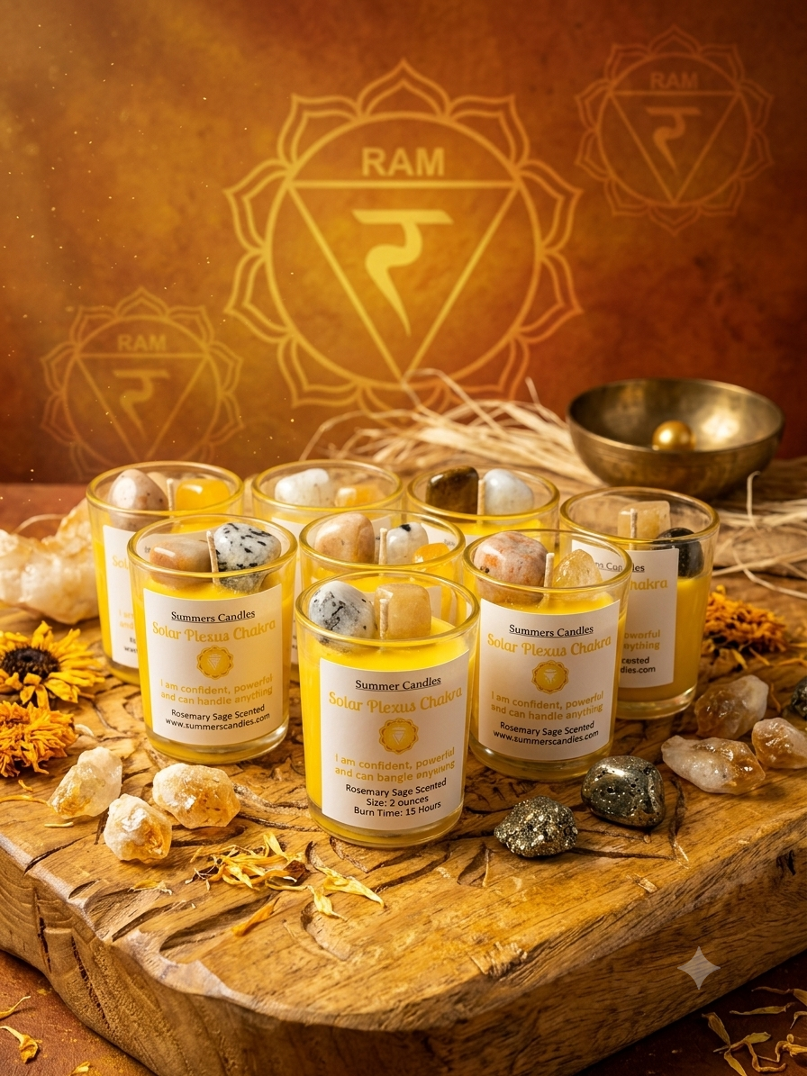 7 Piece Chakra Candle Gift Box