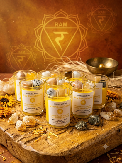 7 Piece Chakra Candle Gift Box