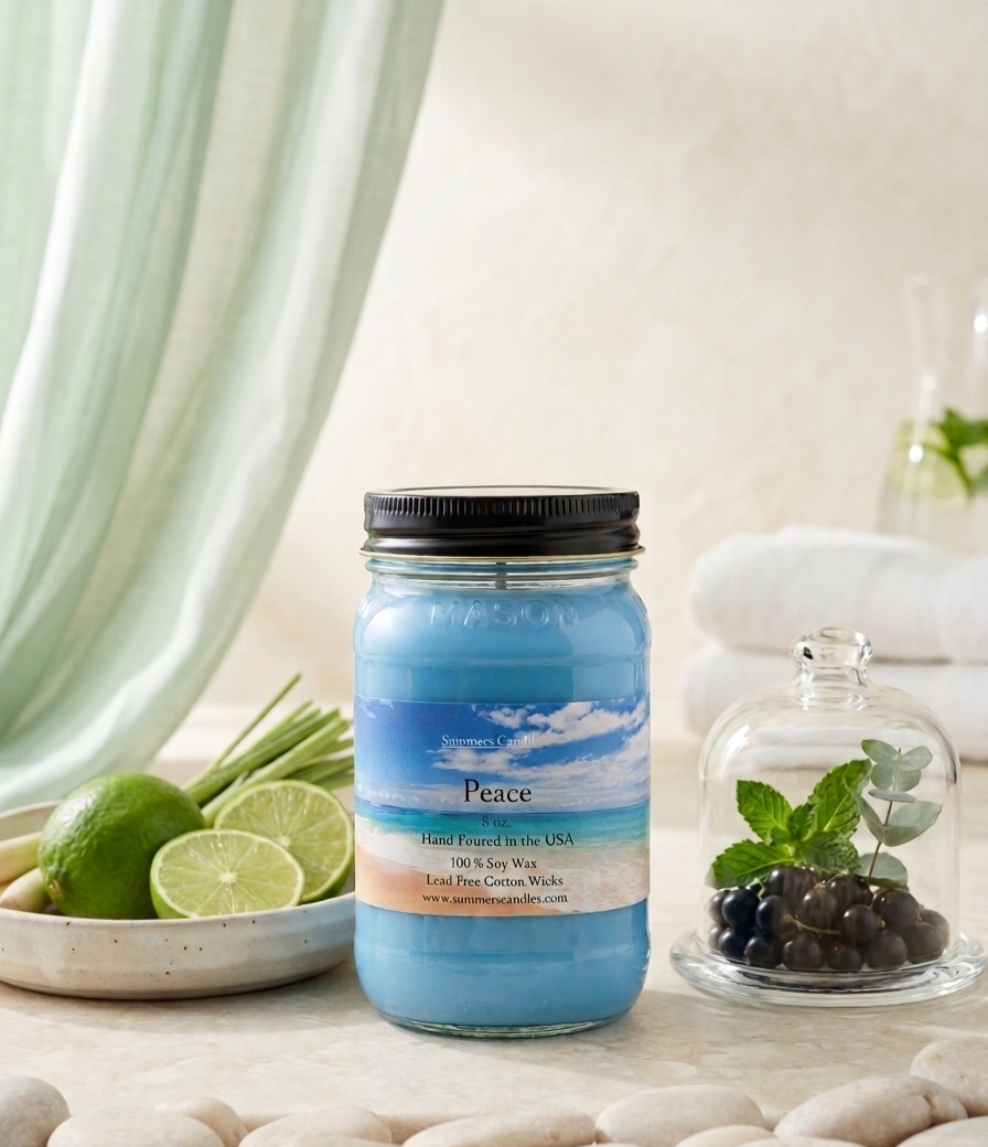 Peace Scented Candle - Summers Candles