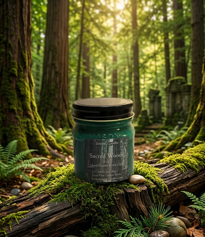 Sacred Woods Scented Candle