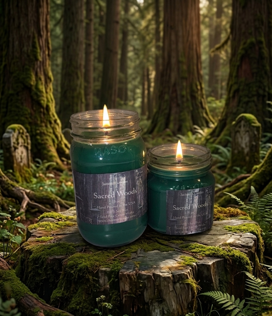 Sacred Woods Scented Candle