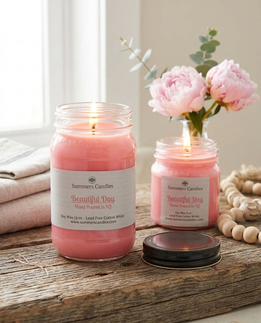 Beautiful Day Scented Candle - Summers Candles